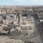 Al-Saa'a Convent in Moseul is pictured from above after the completion of reconstruction works
