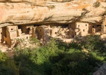Spruce Tree House within Mesa Verde National Park