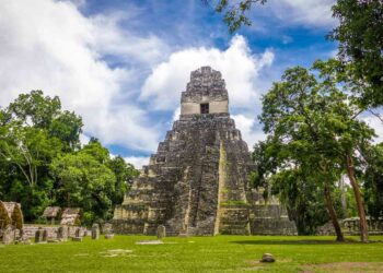 Ruins of the Maya Temple of the Jaguar