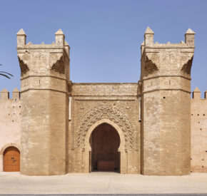 Entrance to Four Seasons Hotel Rabat At Kasr Al Bahr, which was formerly an 18th-century royal residence (Four Seasons)